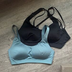 Calia Black and Blue Wireless Bras